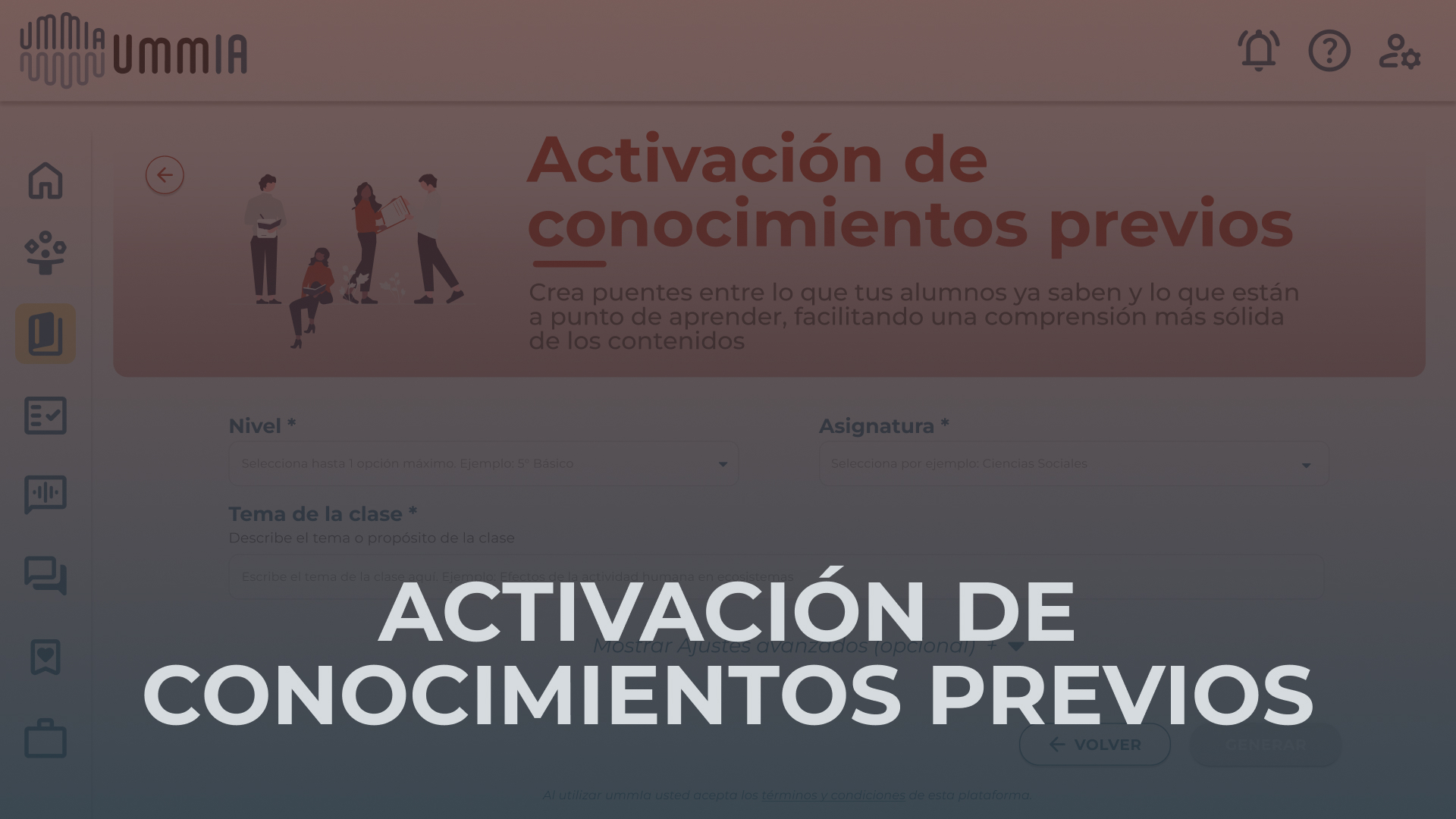 Activacion de conocimientos previos​
