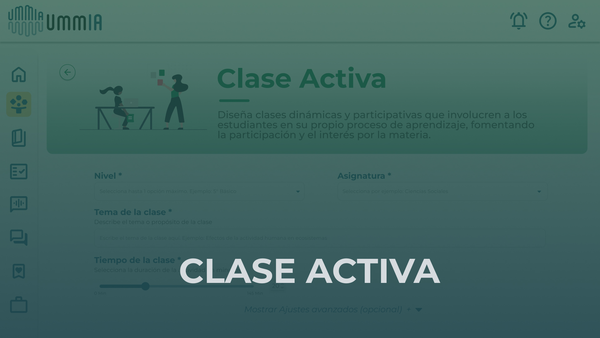Clase activa​