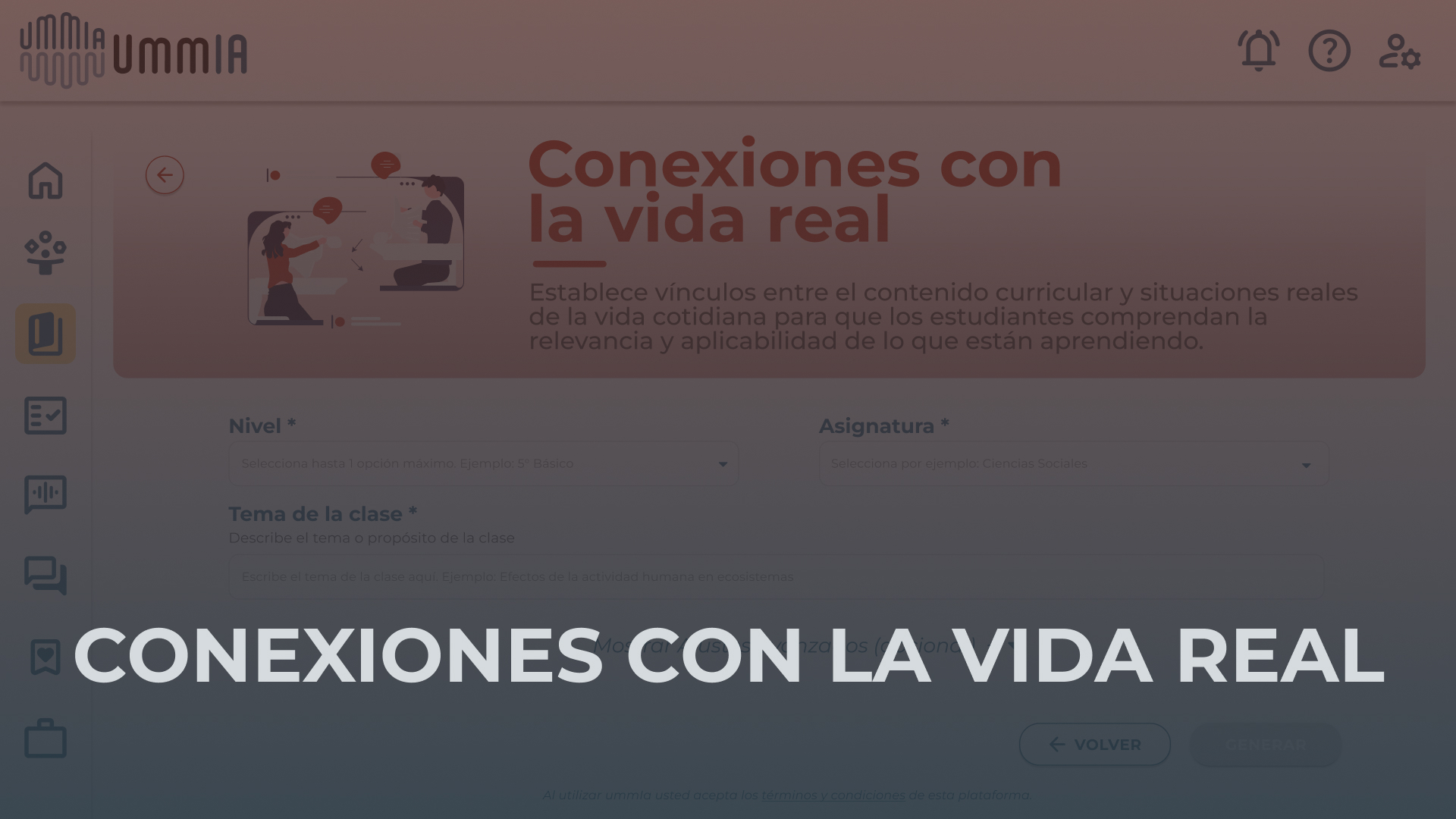 Conexiones con la vida real​