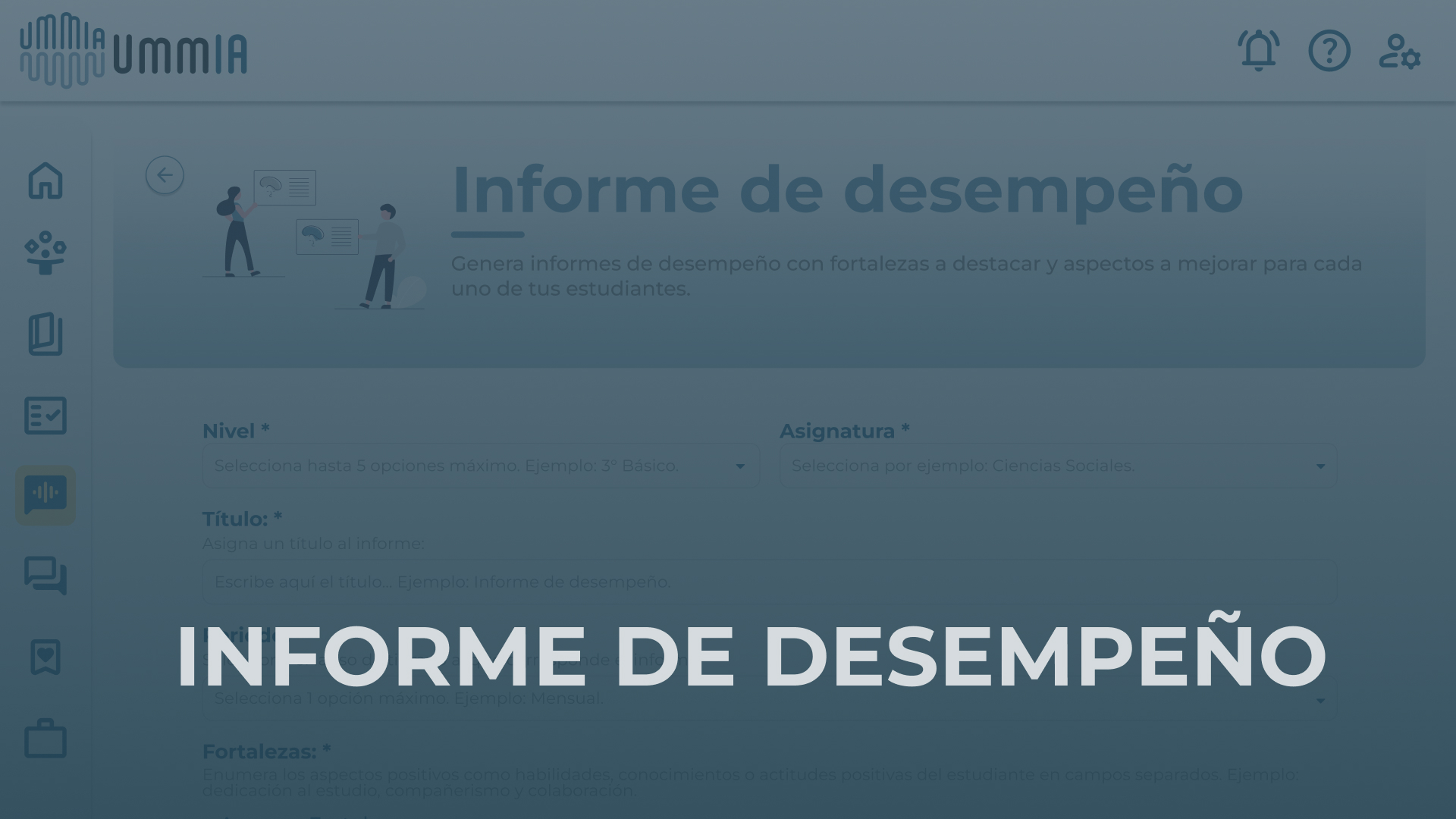 Informe de desempeno​